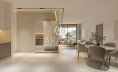 Large 2 bedroom apartment with swimming pool for sale in Verginas