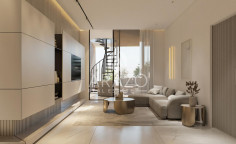 Large 2 bedroom apartment with swimming pool for sale in Verginas