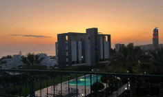 Three bedroom apartment sea view in Parekklisia 