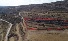 Large field for sale in peaceful Agia Varvara , Paphos
