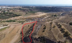 Large field for sale in peaceful Agia Varvara , Paphos