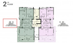 2-bedroom apartment 100m from Mackenzie Beach 