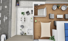 Modern 2+1 bedroom penthouse - new project in Aradippou 