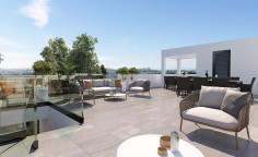 New modern penthouse for sale in Aradippou, Larnaca with roof garden ! 