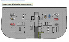 New modern penthouse for sale in Aradippou, Larnaca with roof garden ! 