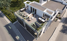New modern penthouse for sale in Aradippou, Larnaca with roof garden ! 
