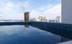 Luxurious 3-bedroom penthouse with private pool and sea view 