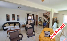 Spacious detached house with four bedrooms in Oroklini 