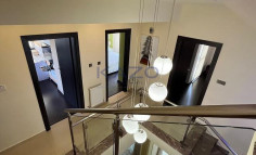 Spacious Pegeia villa with pool and sea view 