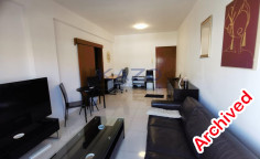 Excellent condition two bedroom apartment for rent in Mesa Geitonia, Limassol 