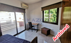 Excellent condition two bedroom apartment for rent in Mesa Geitonia, Limassol 