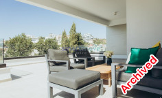 3 bedroom furnished apartment with swimming pool to rent in Panthea