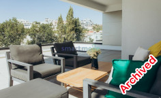 3 bedroom furnished apartment with swimming pool to rent in Panthea