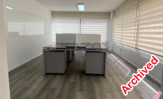 Renovated office for rent in central Mesa Geitonia 