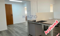 Renovated office for rent in central Mesa Geitonia 
