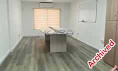 Renovated office for rent in central Mesa Geitonia 