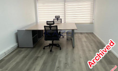 Renovated office for rent in central Mesa Geitonia 