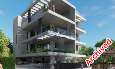 Modern 2-bedroom apartment with sea view in Agios Athanasios 