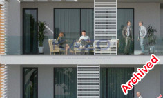Modern 2-bedroom apartment with sea view in Agios Athanasios 