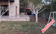 Spacious furnished house with large plot in Trimiklini 