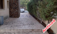Spacious furnished house with large plot in Trimiklini 