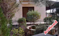 Spacious furnished house with large plot in Trimiklini 