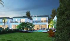 4 bedroom unfurnished villa with swimming pool for sale in Livadia