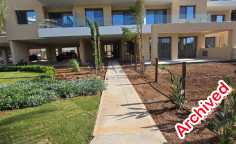 Beautiful modern one bedroom apartment in quiet Trachoni with pool, gym and spa 