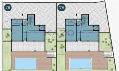 Modern villa for sale in Agios Athanasios with pool 
