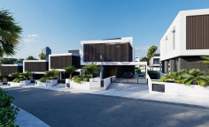 Exquisite six bedroom villa with sea view in Agios Tychonas 