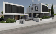 Large luxury villa with pool in Agios Tychonas 