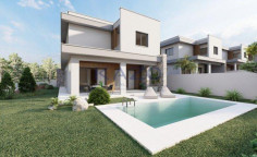 Modern four bedroom detached houses for sale in Souni, Limassol 