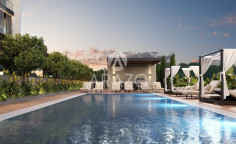 2 bedroom apartment with swimming pool for sale in Kapsalos