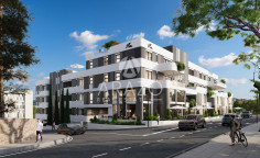 1 bedroom unfurnished apartment with swimming pool for sale in Agios Athanasios