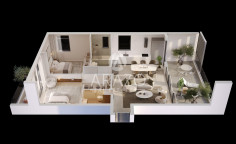 2 bedroom unfurnished apartment for sale in Chalomantres