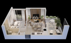1 bedroom unfurnished apartment for sale in Chalomantres
