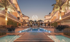 Lovely one bedrooms apartment with swimming pool for sale in Livadia