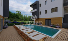 Lovely one bedroom apartment with swimming pool for sale in Livadia
