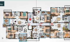 Two beds apartment with swimming pool for sale in Livadia