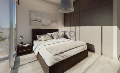 Modern off plan maisonette in Chloraka village near the sea 