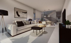 Modern off plan maisonette in Chloraka village near the sea 