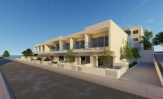 Modern off plan maisonette in Chloraka village near the sea 