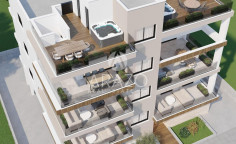 Large 2 bed unfurnished apartment for sale in Aradippou
