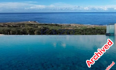 Modern one bedroom apartment with sea view in Kato Paphos, tomb of the kings 