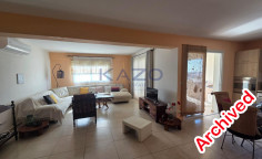 Beautiful three bedroom top floor flat for rent in Agios Ioannis area 