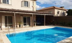 Three bedroom detached resale pool house for sale in Souni area 