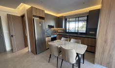 Modern top floor furnished studio in Pyrgos with pool 
