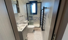 Modern top floor furnished studio in Pyrgos with pool 