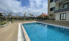 Modern furnished apartment in central Pyrgos with pool 