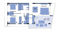 2 bedroom modern apartment for sale sea views Larnaca 